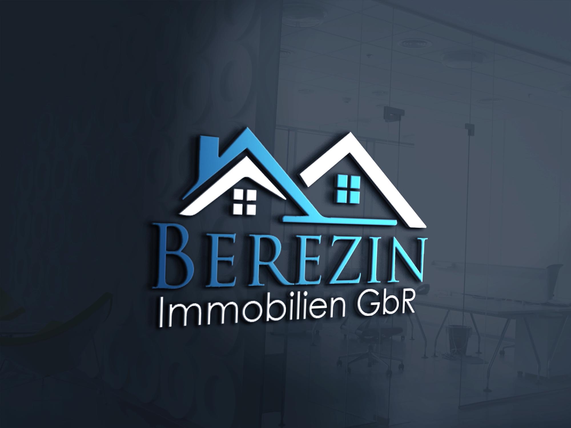 Berezin Immobilien GbR 3D Logo
